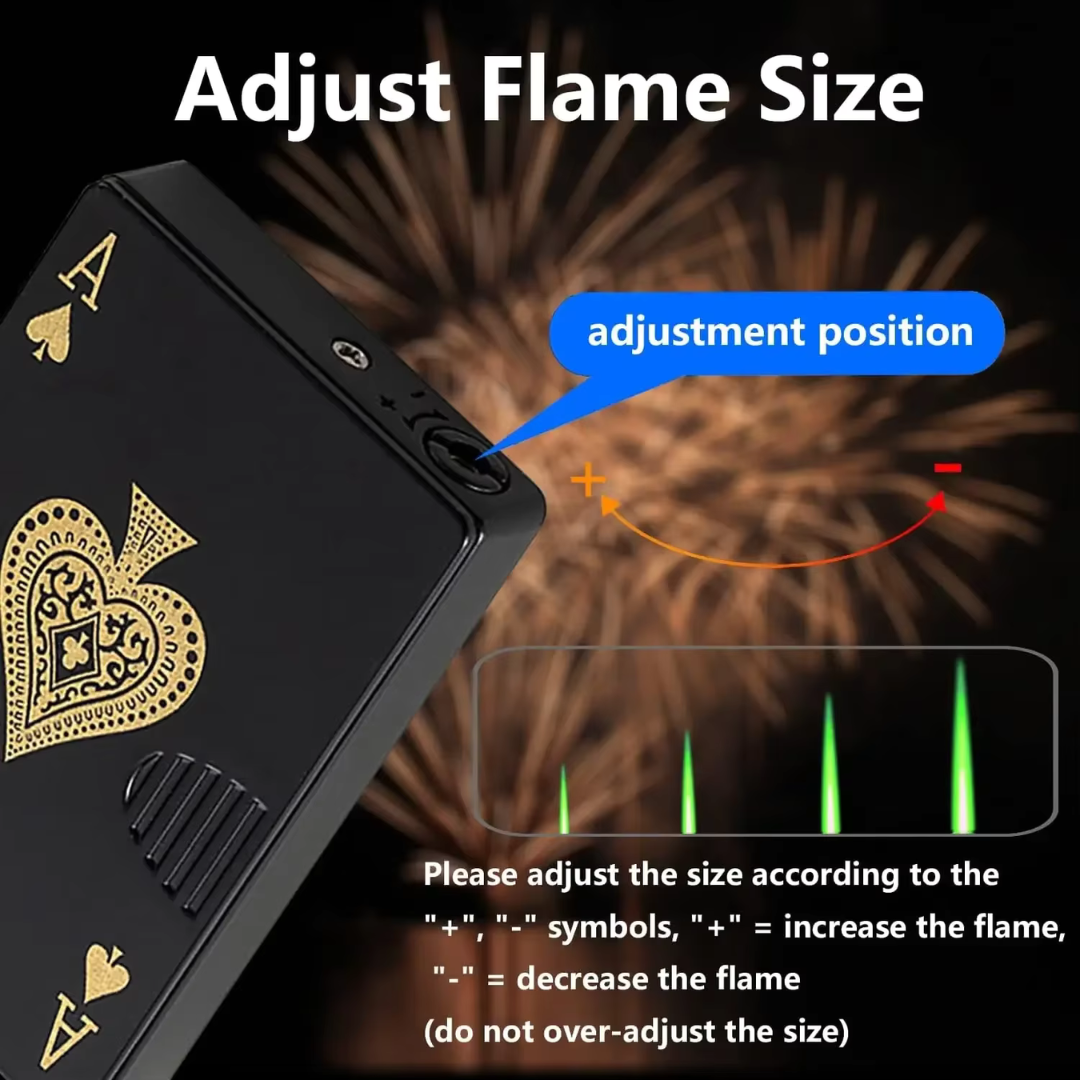 Ace Novelty Card Gas Refillable Lighter