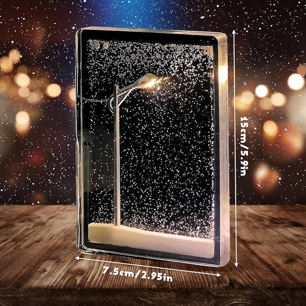 DIY Snowy street lamp kit