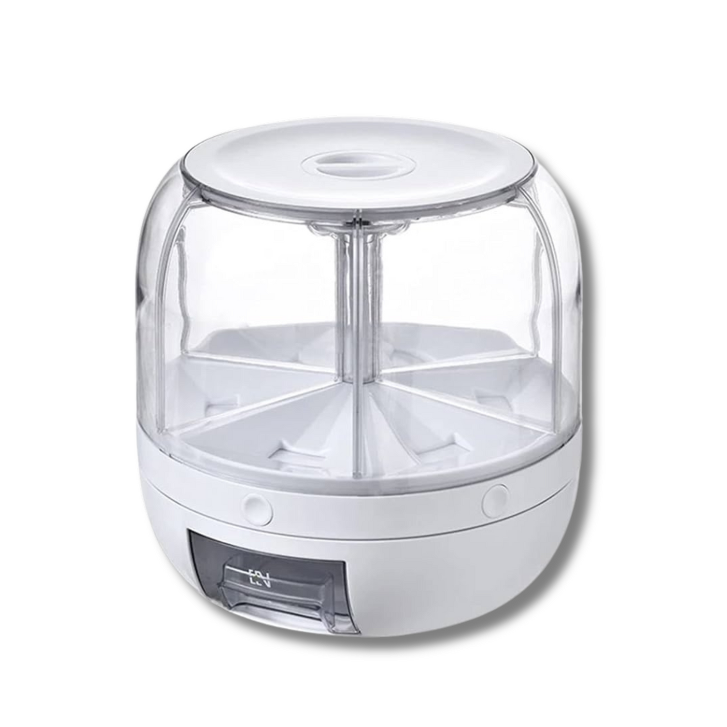 6 Compartments Grains kitchen dispenser