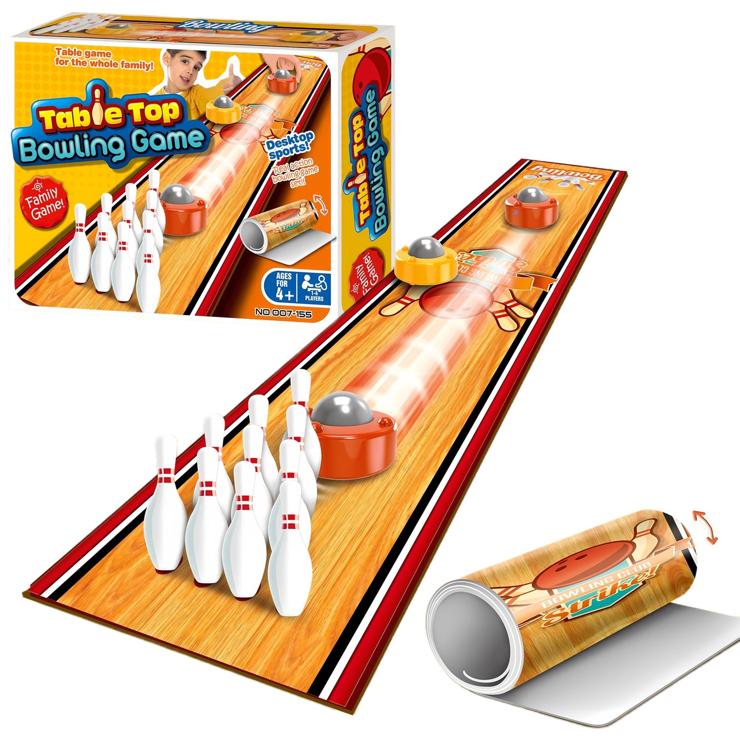 Mini Strike Portable Bowling Game