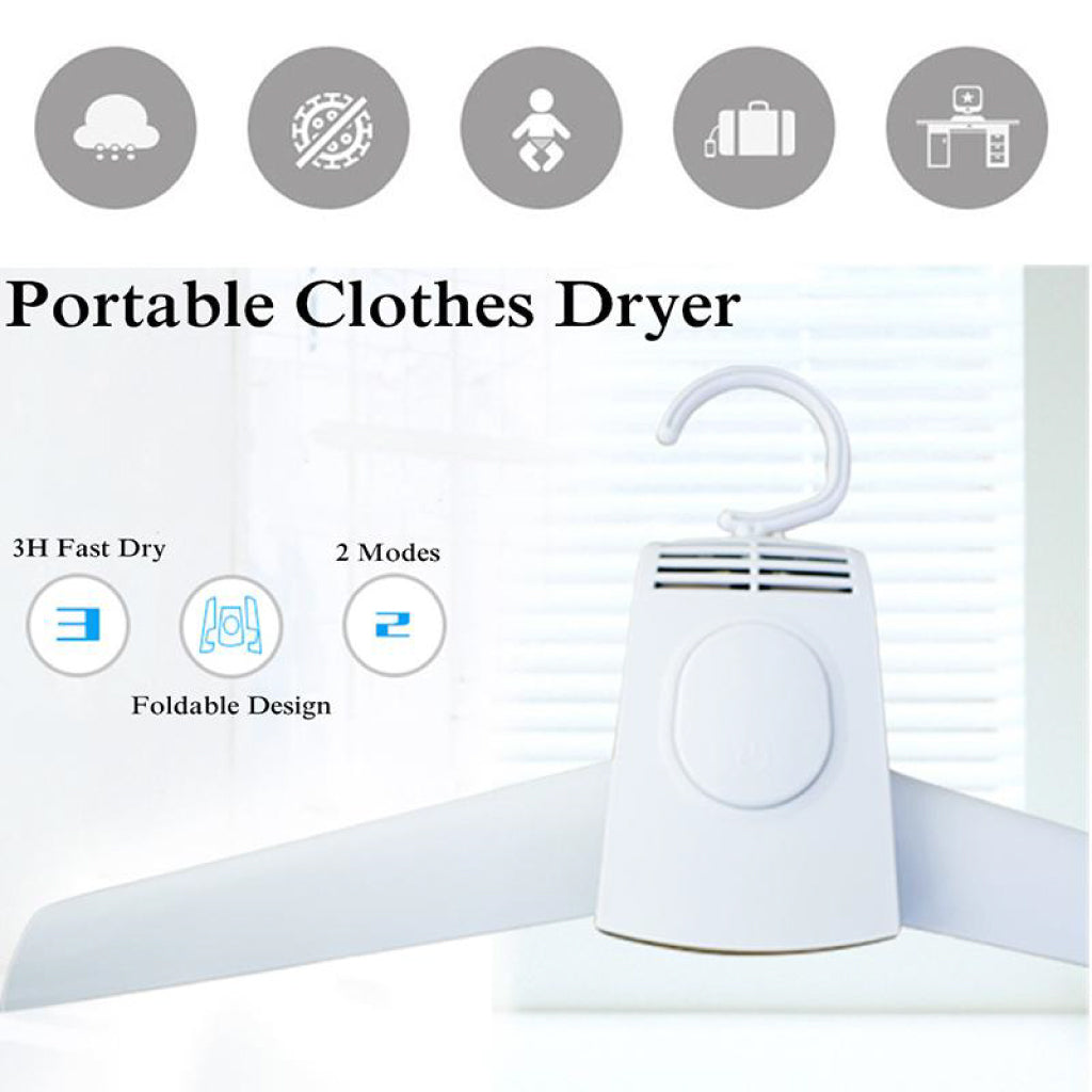 Portable Clothes & Shoes Dryer