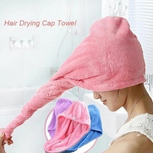 Stitch Micro Fiber Hair Protection Towel
