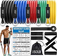 11Pcs Resistance Bands Set