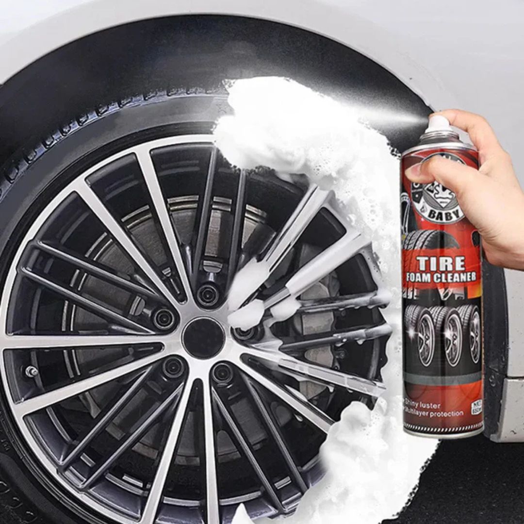 Instant Spray-On Tires Foam Cleaner