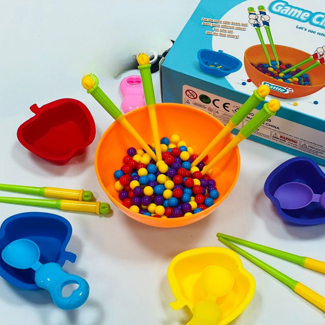 Speed Scoop & Sort Bead Clamping Game