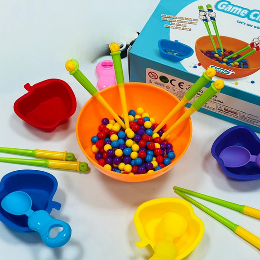 Speed Scoop & Sort Bead Clamping Game