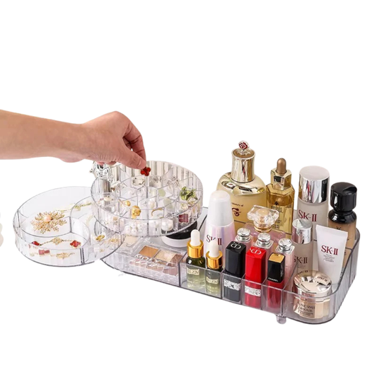 Cosmetics Rotating Vanity Storage Organizer