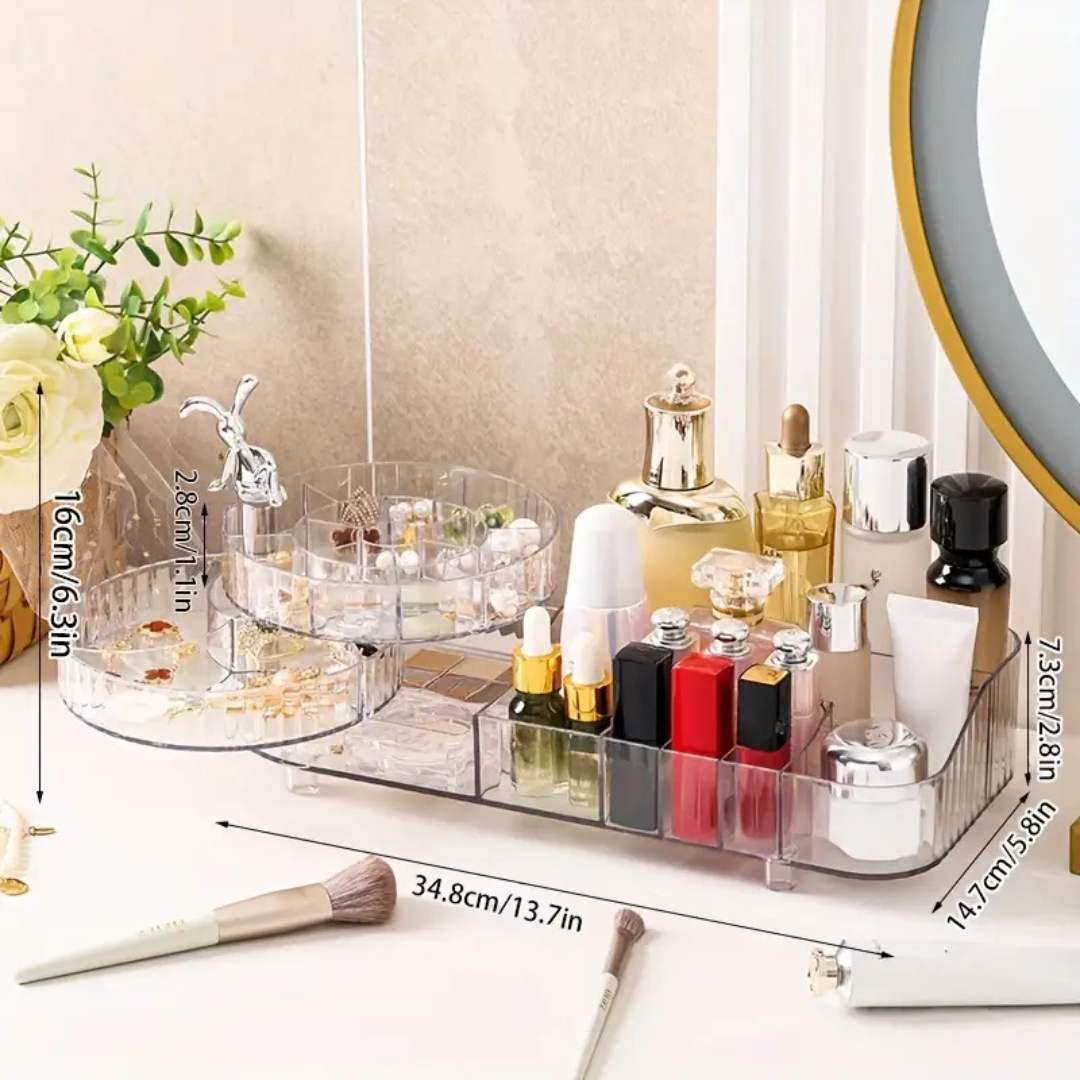 Cosmetics Rotating Vanity Storage Organizer
