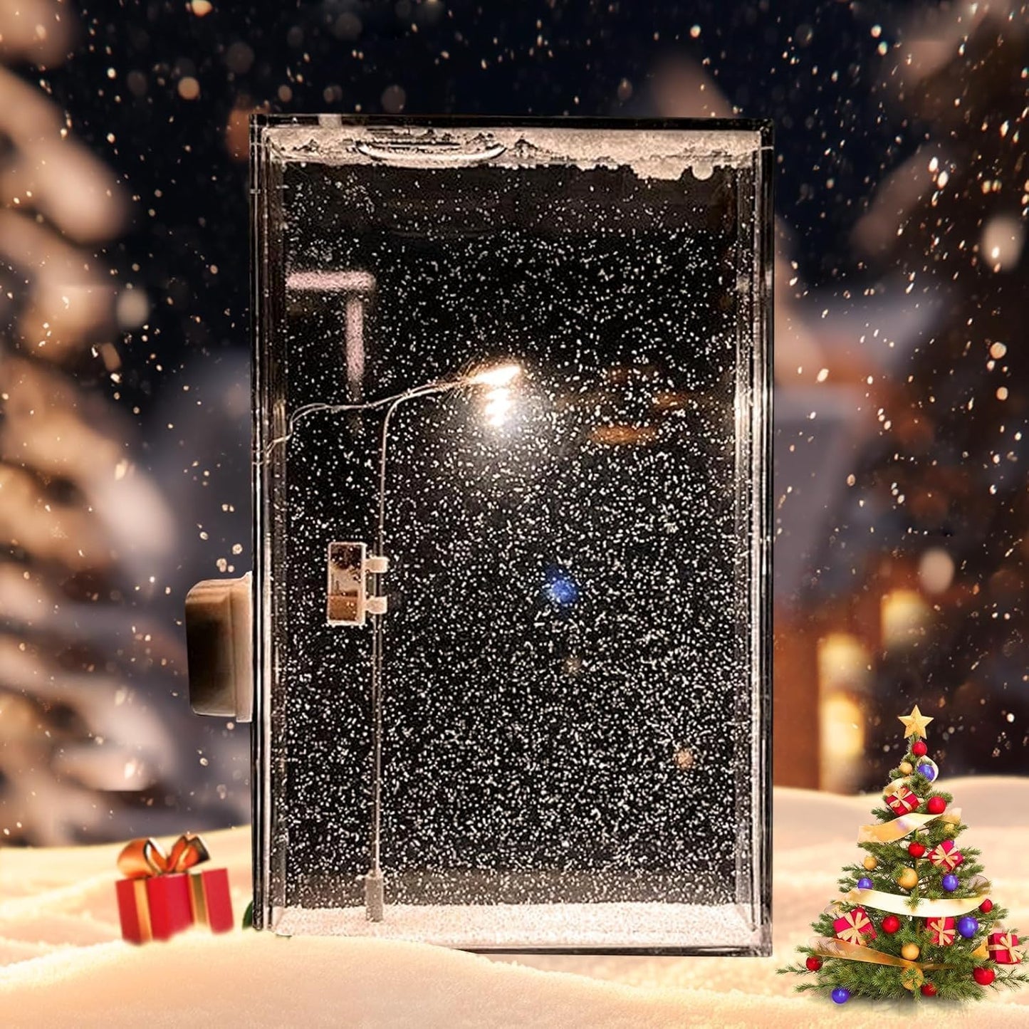 DIY Snowy street lamp kit