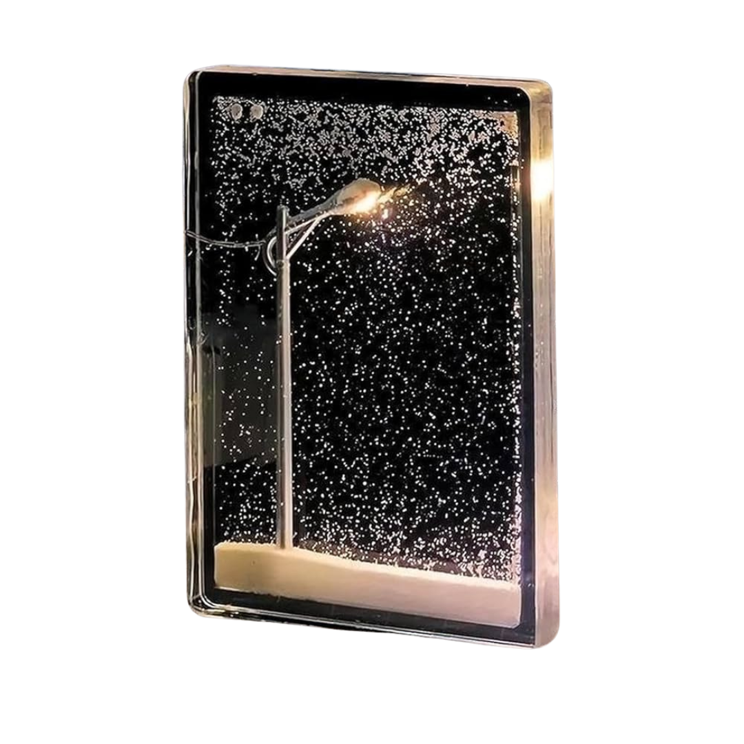 DIY Snowy street lamp kit