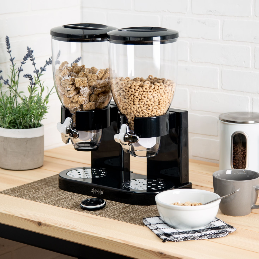 Double Breakfast Cereal Dispenser