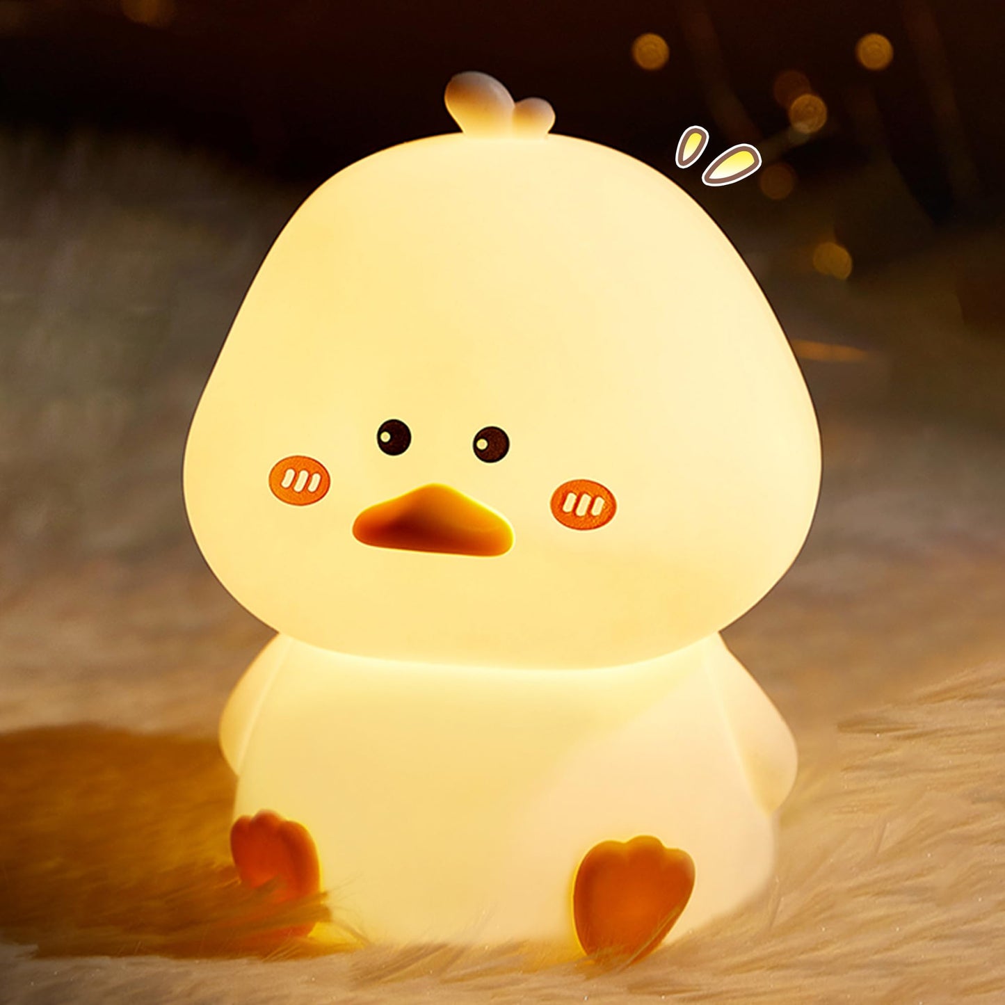 Silicone Character RGB Bedside Lamp