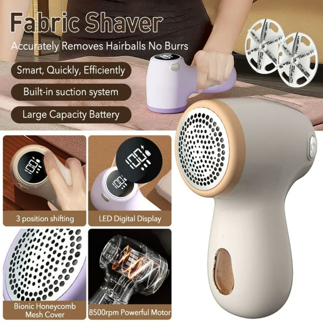 Rechargeable Portable Fabric Shaver Lint Remover