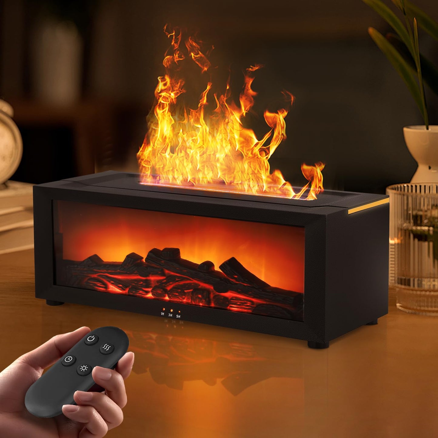 Fireplace Flame Aroma Diffuser & Humidifier