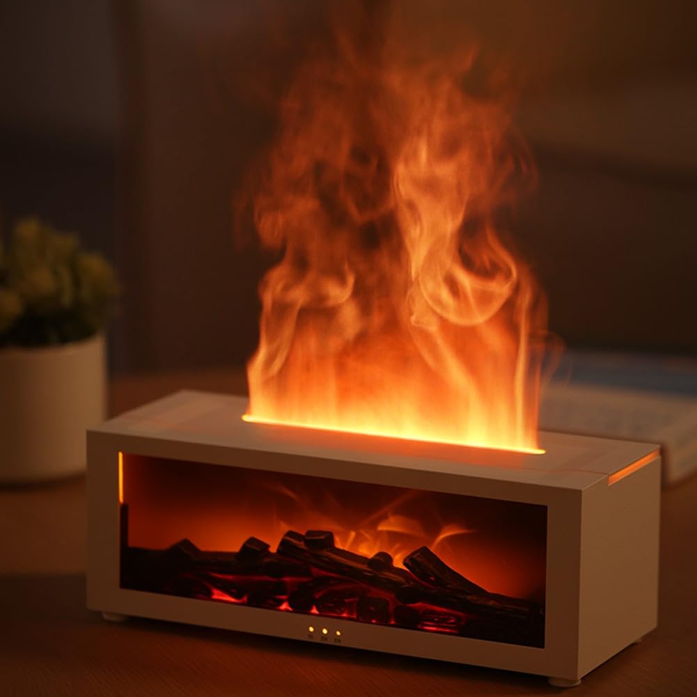Fireplace Flame Aroma Diffuser & Humidifier