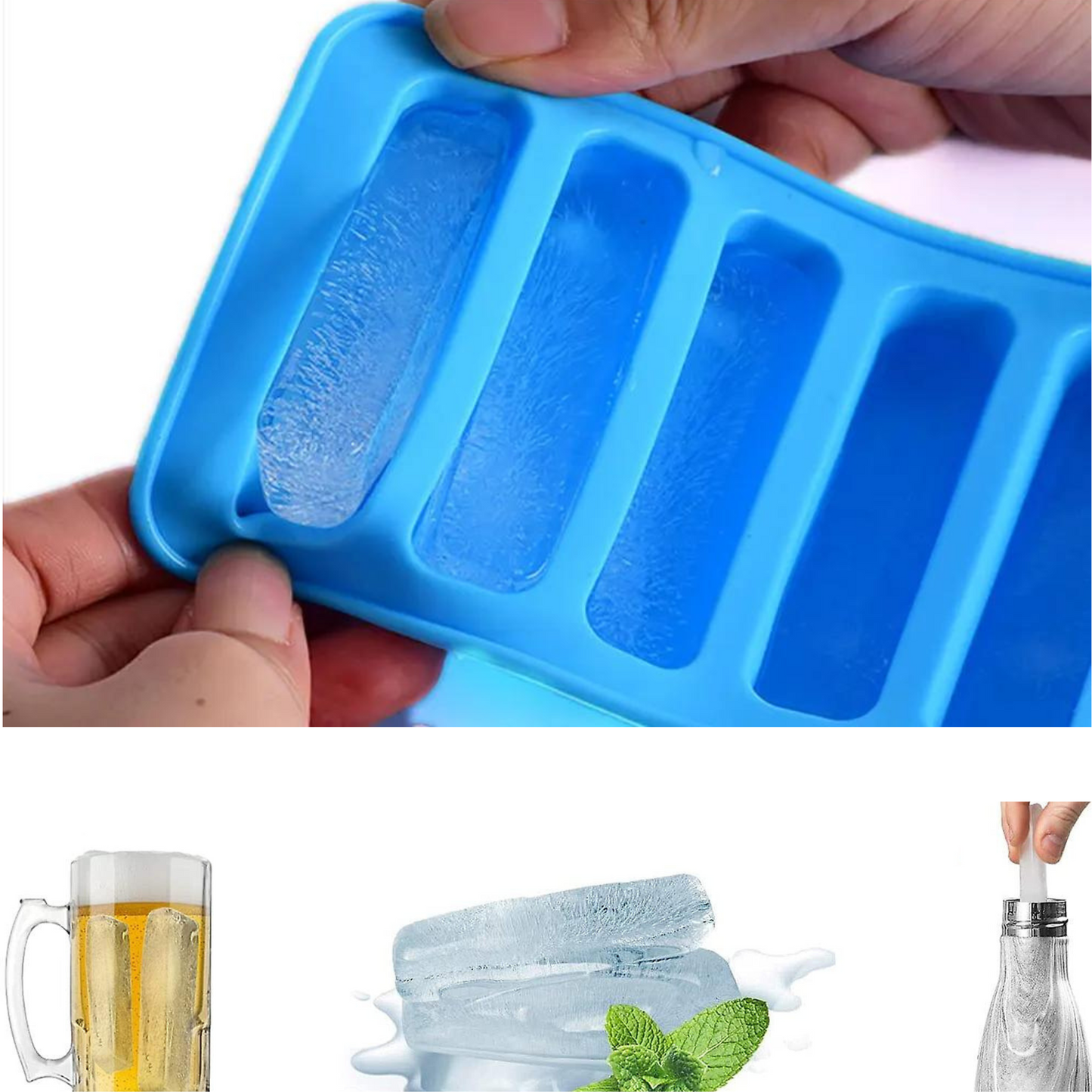 Finger Shaped Ice Cube Mold