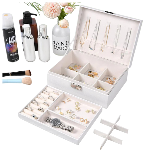 Jewelry Organizer for Necklaces, Rings & Watches