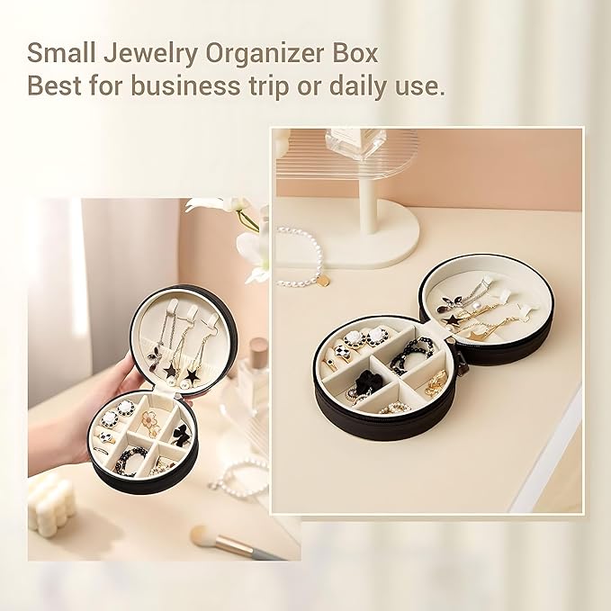 Black Jewelry Storage Bag