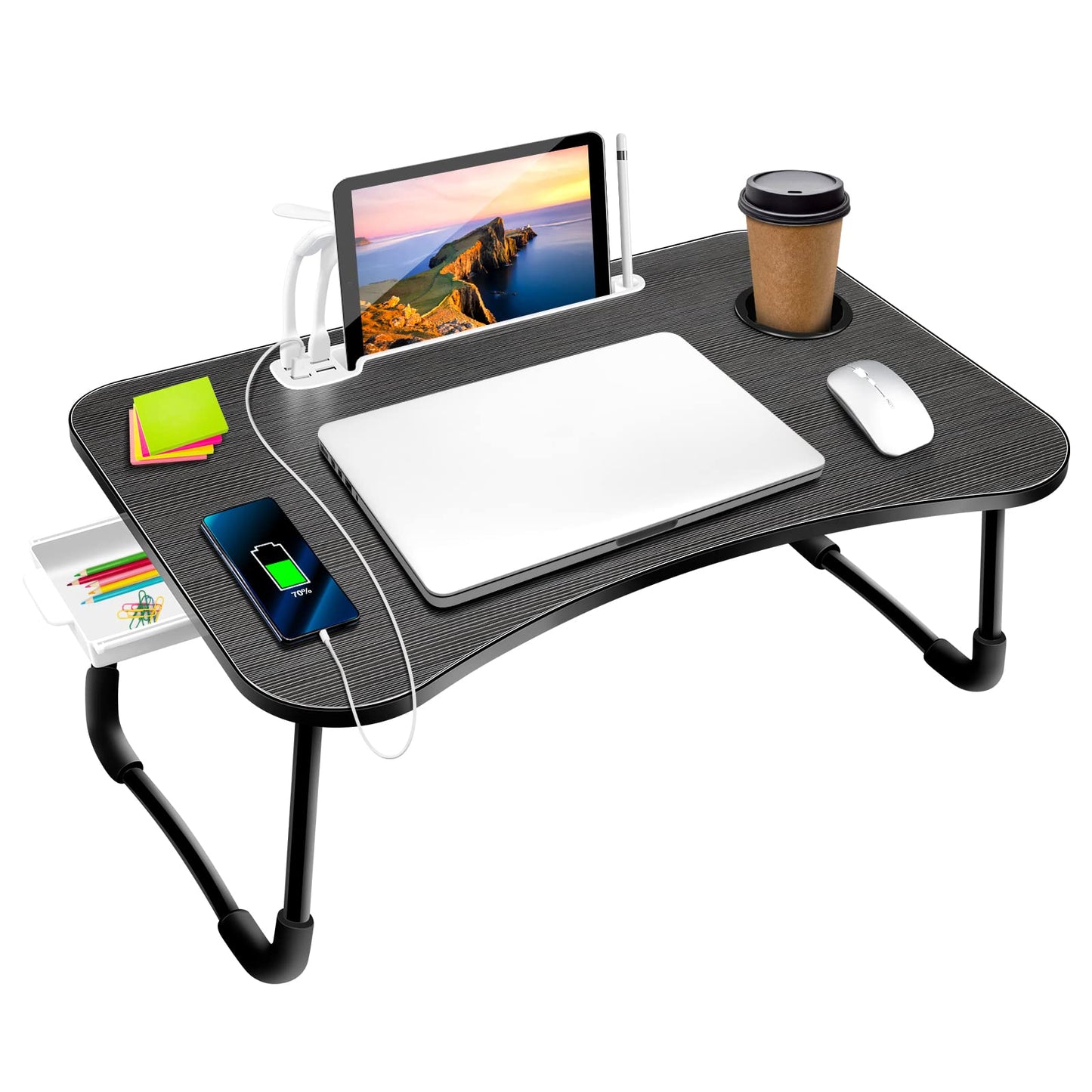 Foldable Laptop Tray Desk For Bed