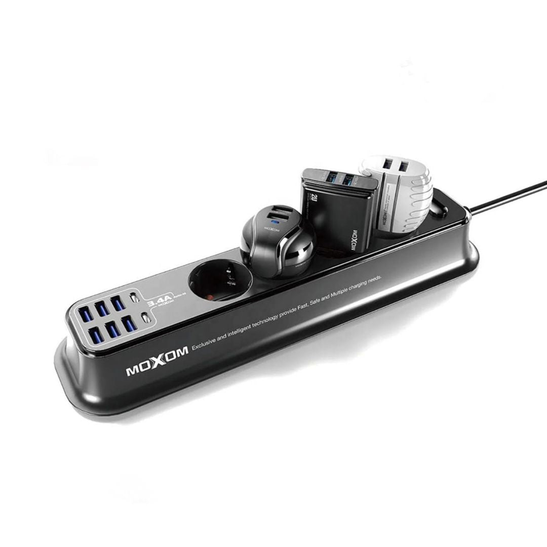 MOXOM Fast Charging Power Strip