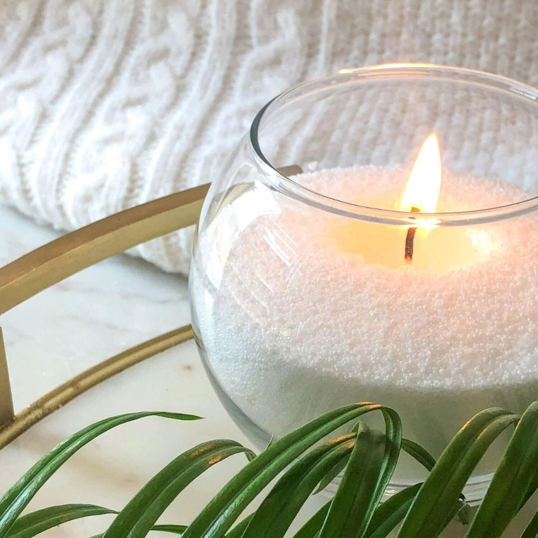 DIY Refillable Flameless Pearl Candle Kit