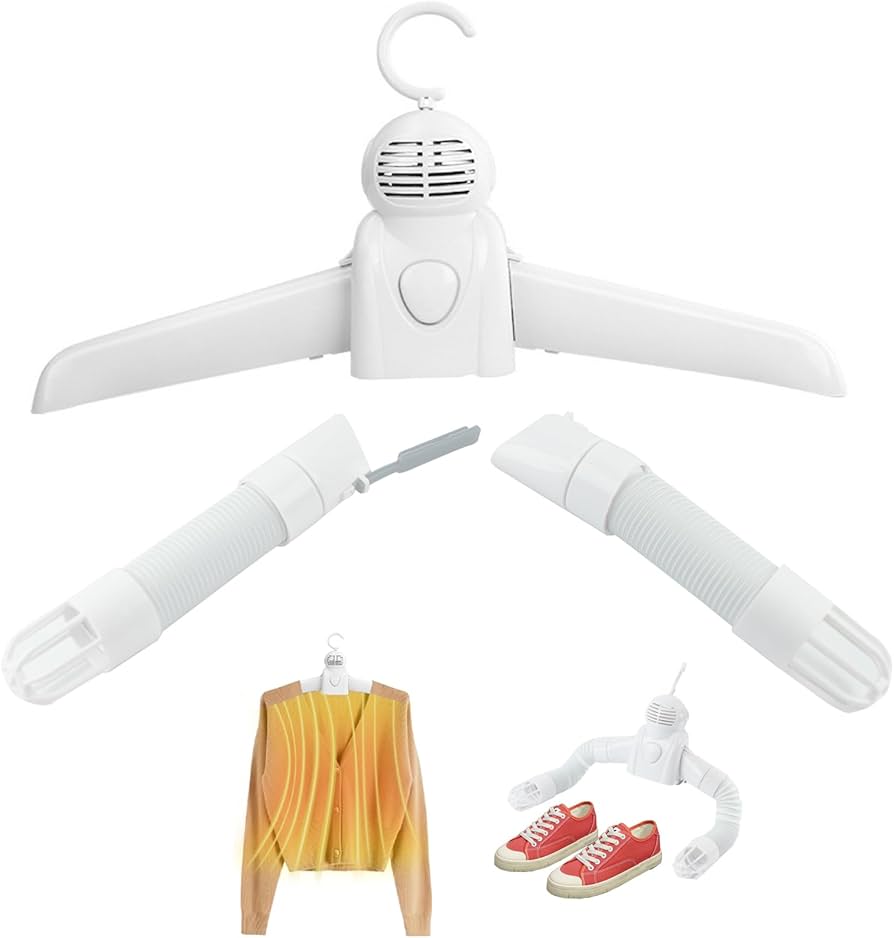 Portable Clothes & Shoes Dryer
