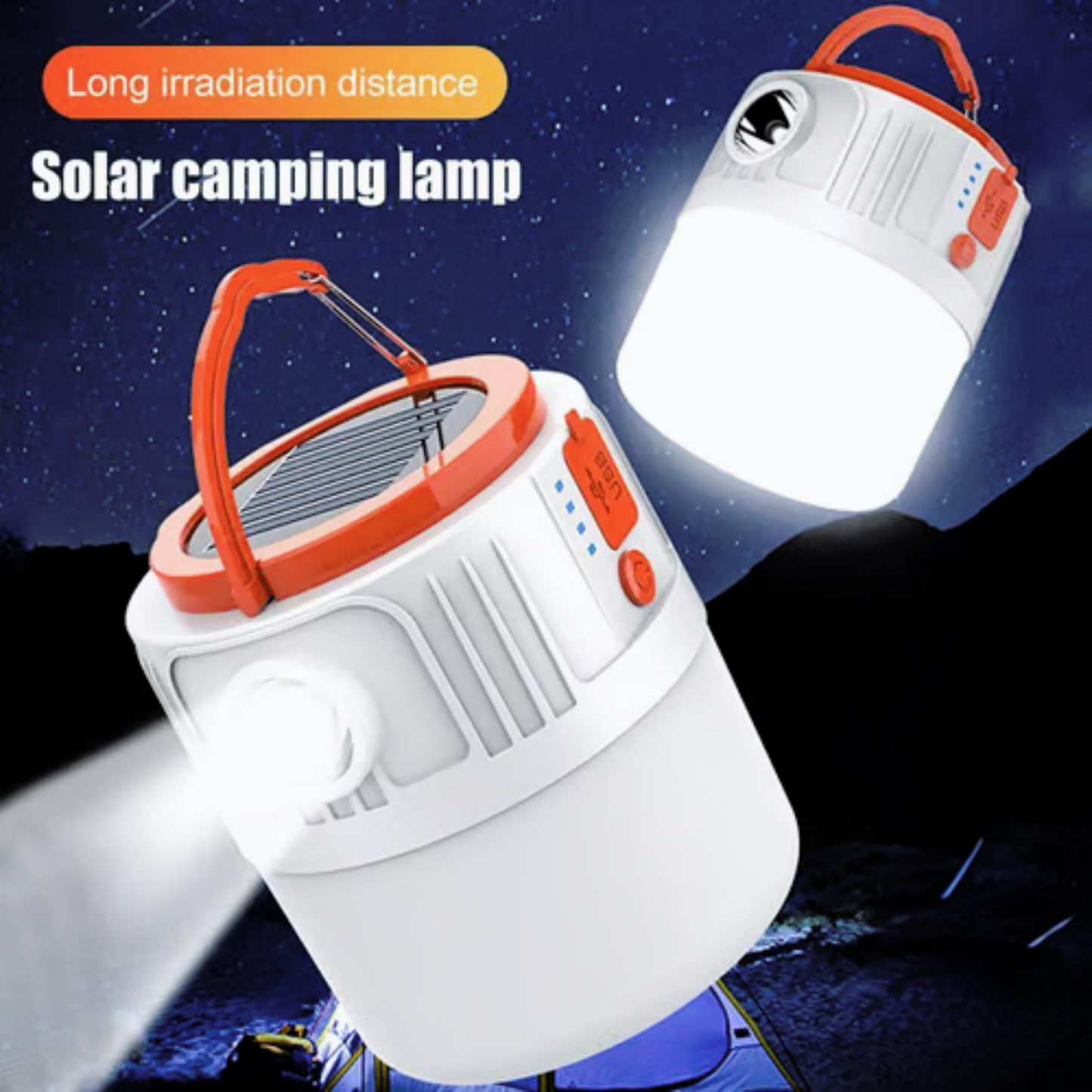 Solar LED Rechargeable Emergency Light
