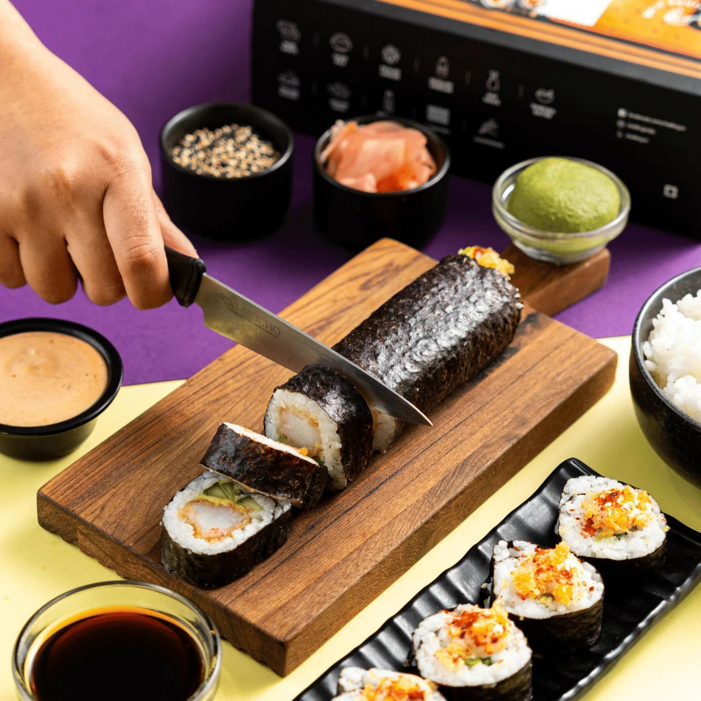 DIY 11 Pieces Sushi Home kit