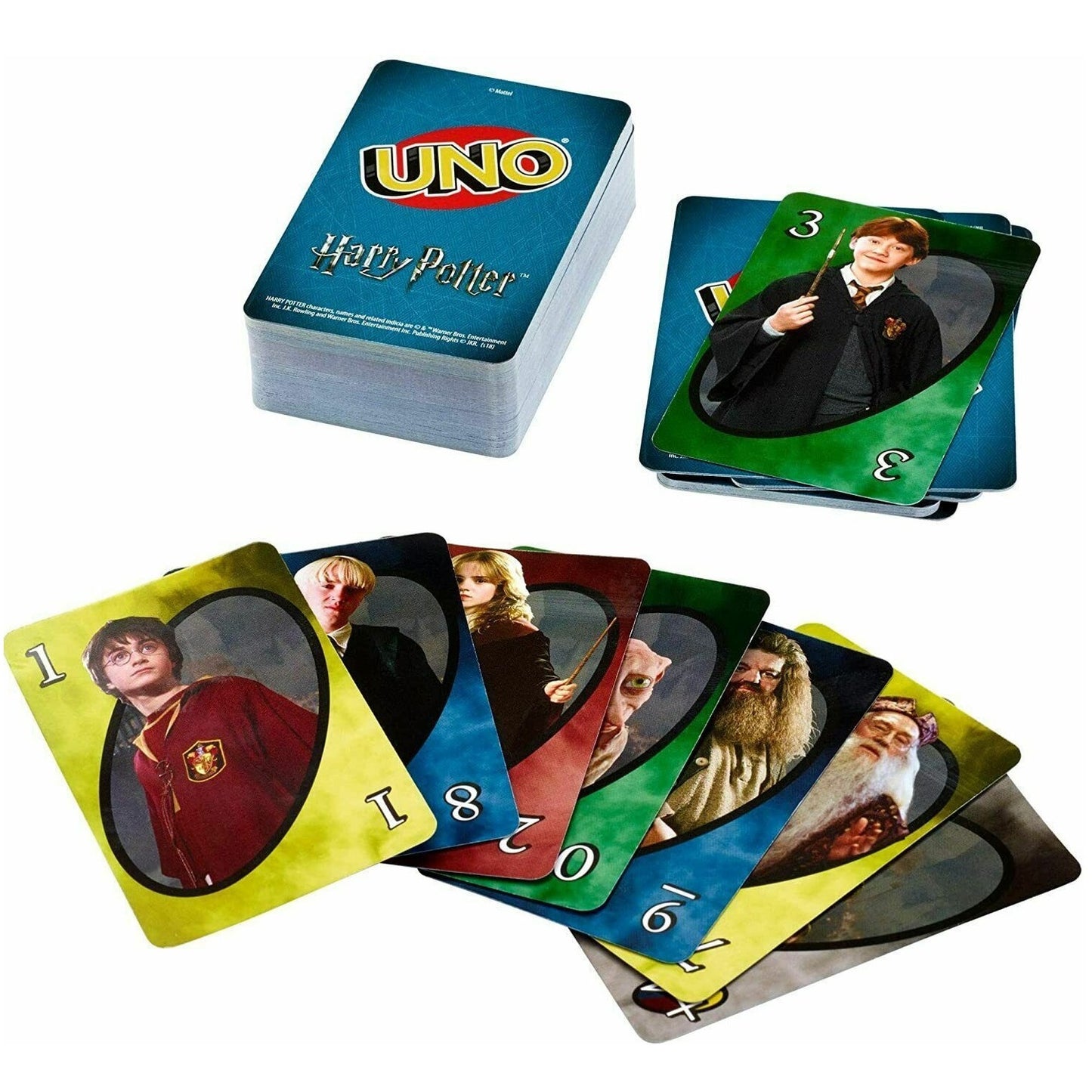 UNO Card Harry Potter edition
