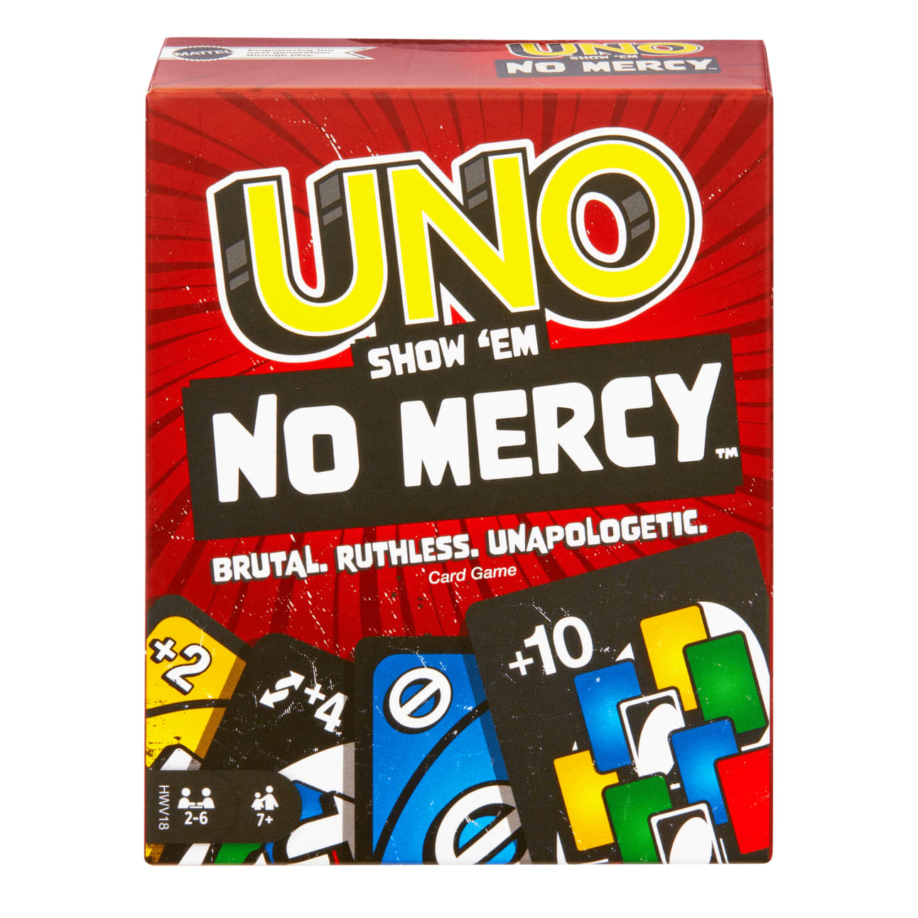 UNO Cards No Mercy Edition