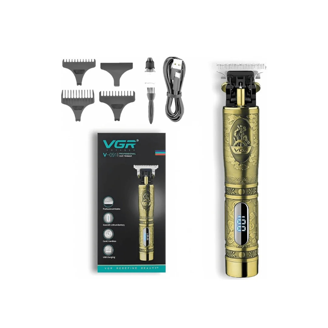 VGR Professional Rechargeable Hair Trimmer V091
