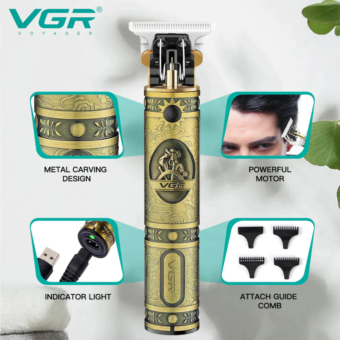 VGR Professional Rechargeable Hair Trimmer V091