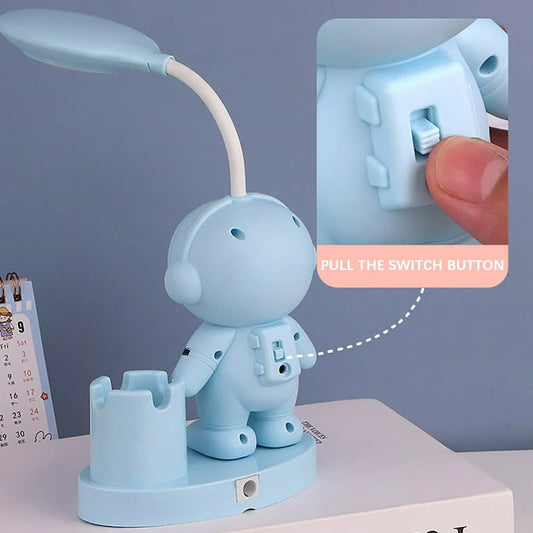 Astronaut desk lamp
